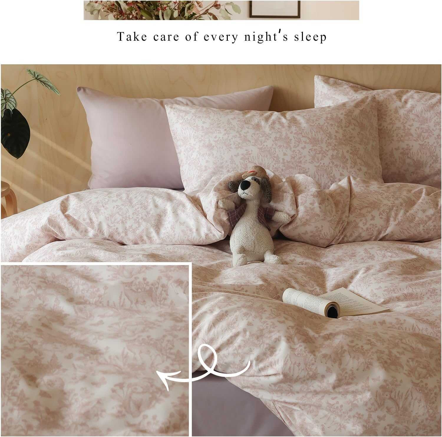 MKXI Forest Animal Duvet Cover Set Full Size