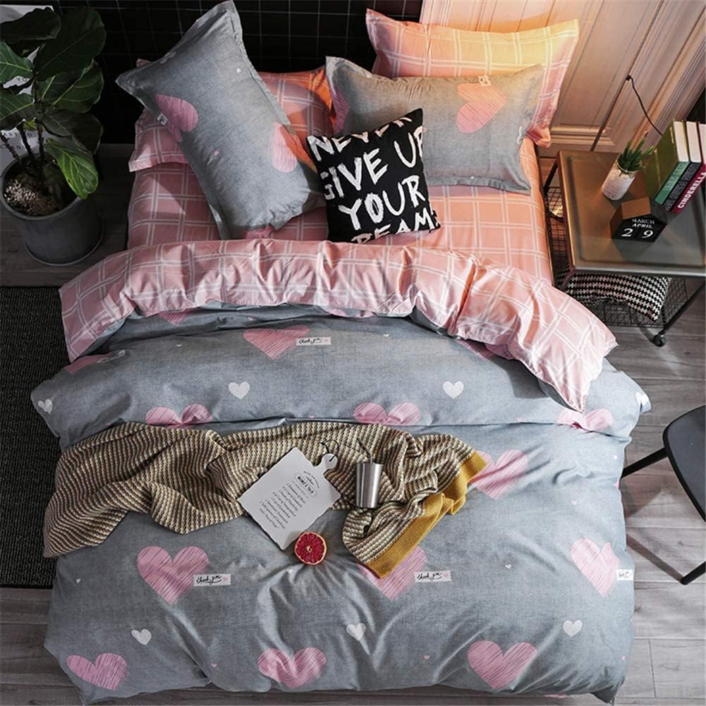 Koudi Kids Girls Duvet Cover Set Twin