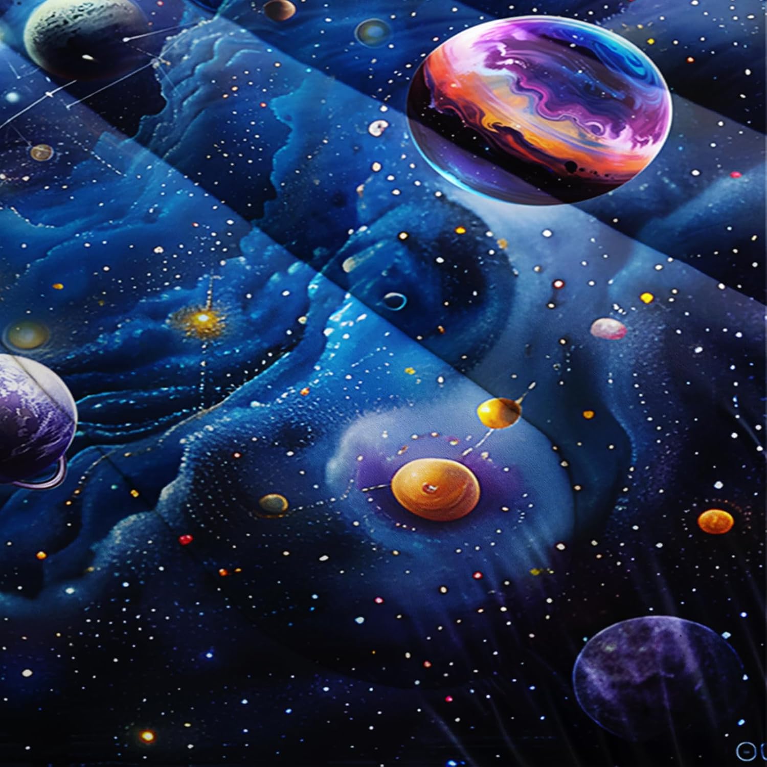Twin Galaxy Comforter Set for Kids