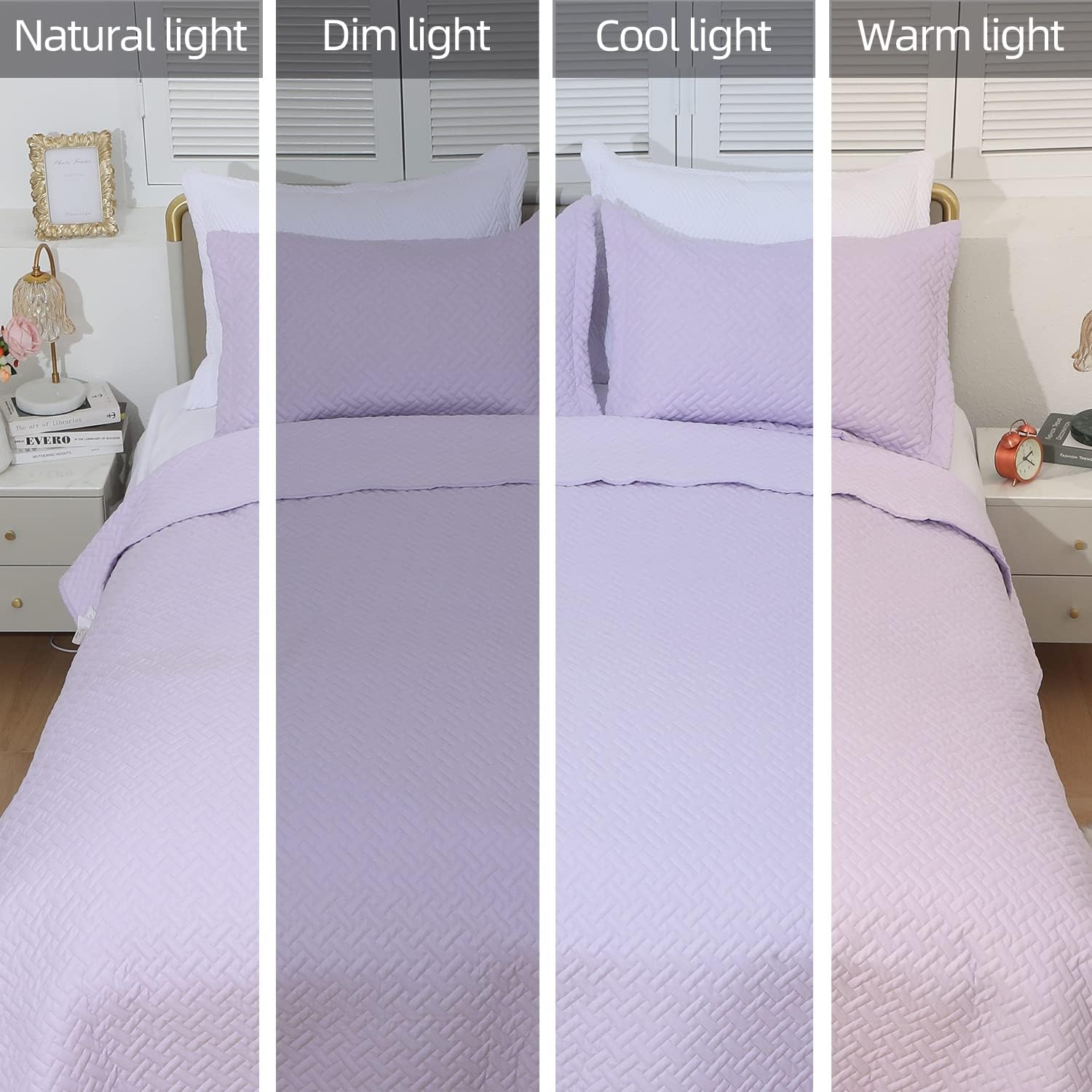 Cmfshape Bedspread Twin Size Herringbone Design 1
