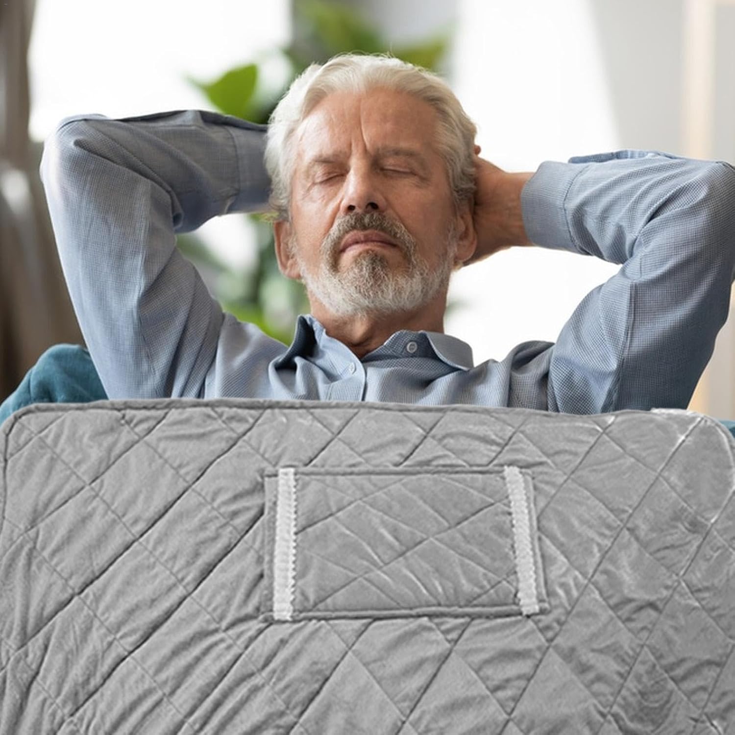 Portable USB Heated Blanket - Rechargeable Washable and Comfortable