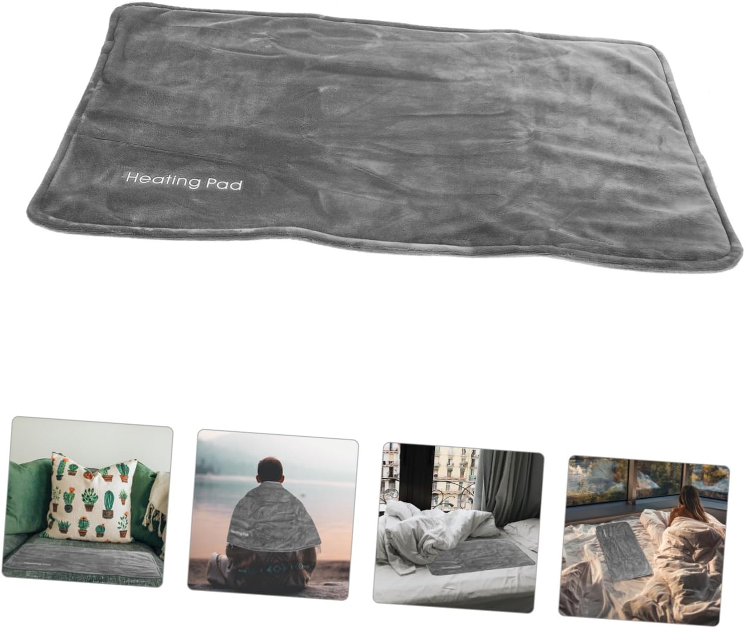 Hemoton Graphene Foot Warmer Electric Blanket - USB Portable Warm Pad