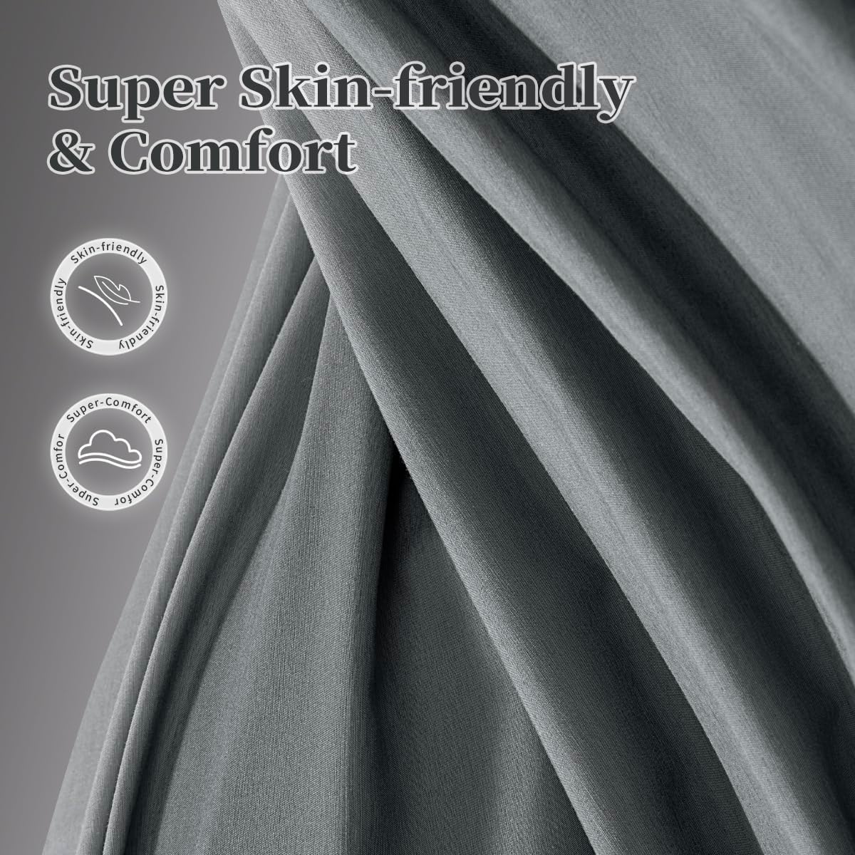 Shilucheng Sheet Set - Cooling Microfiber 1800 Thread Count