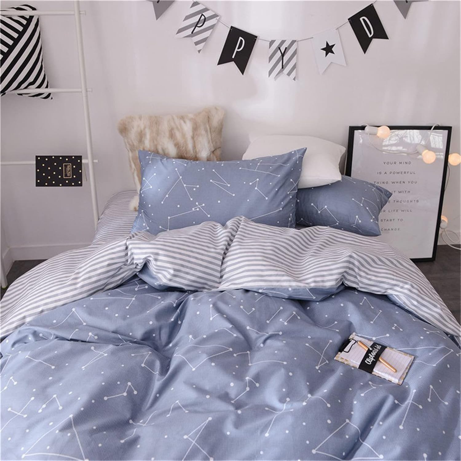 HighBuy Constellation Stars Comforter Set Twin XL Size