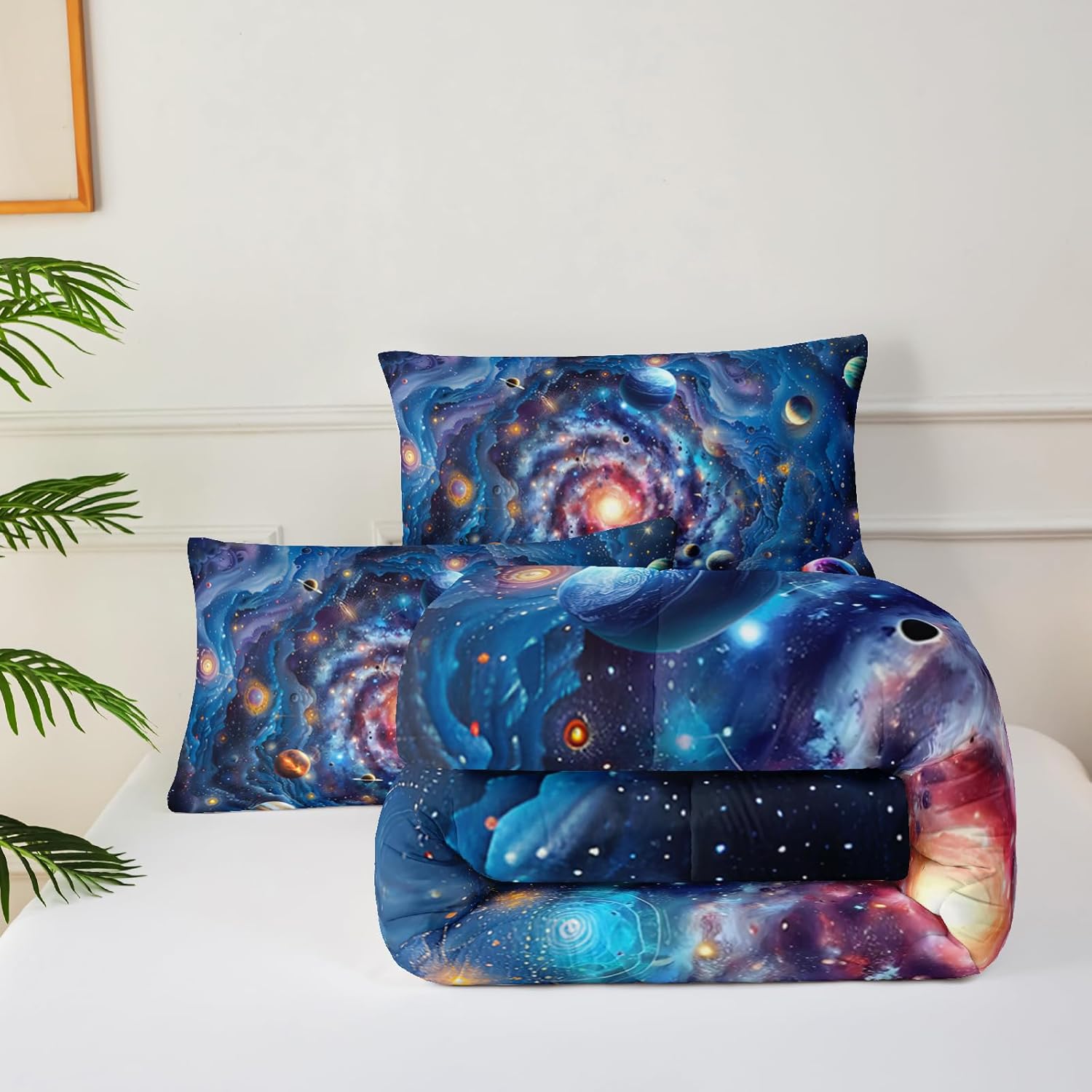 Twin Galaxy Comforter Set for Kids