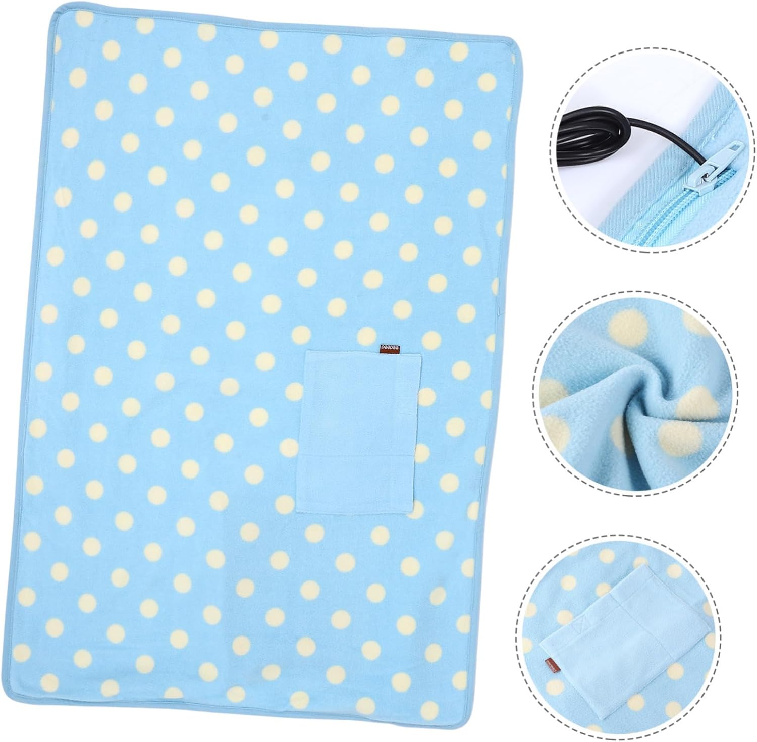 PRETYZOOM Heated Blanket for Winter Comfort and Safety