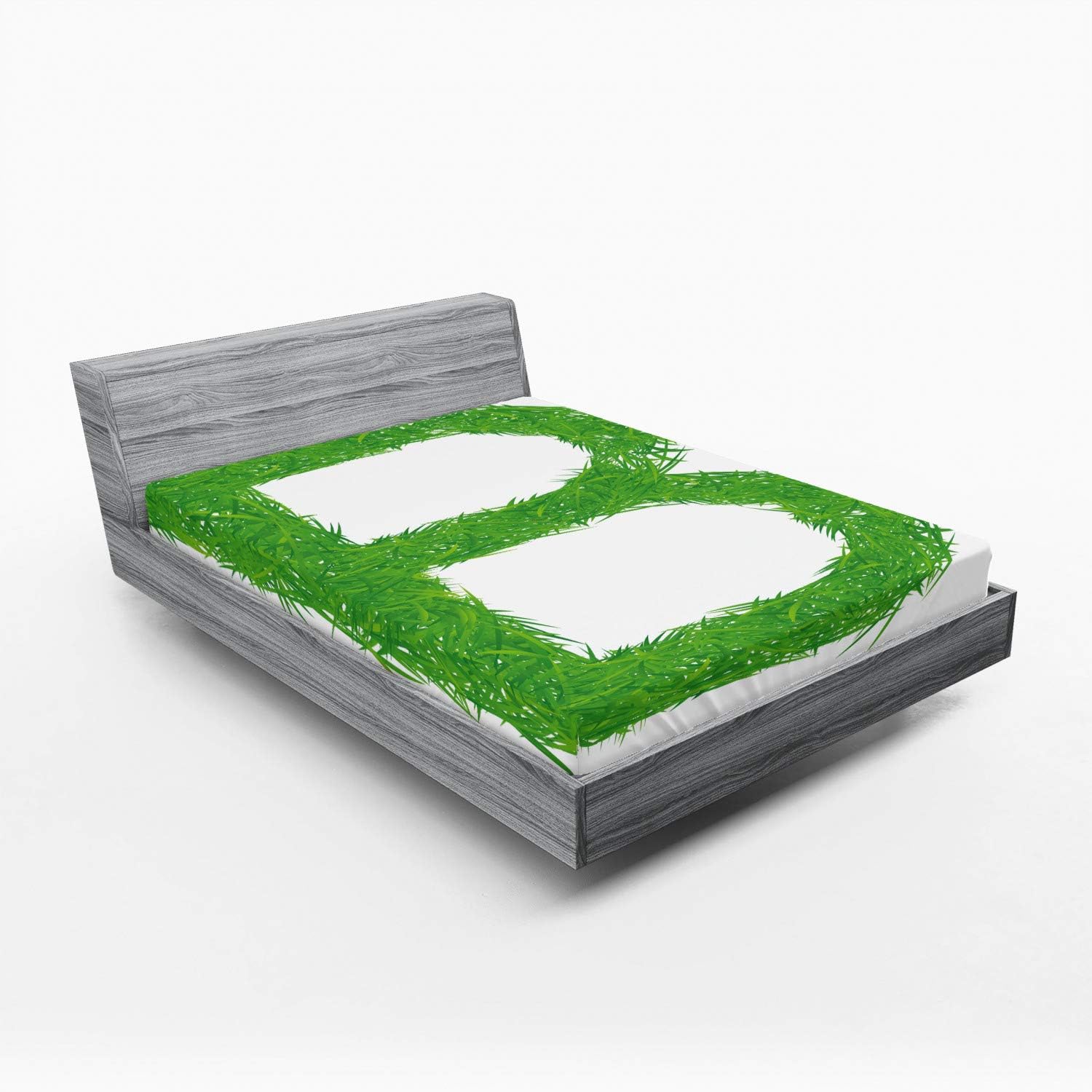 Ambesonne Letter B Fitted Sheet California King 1