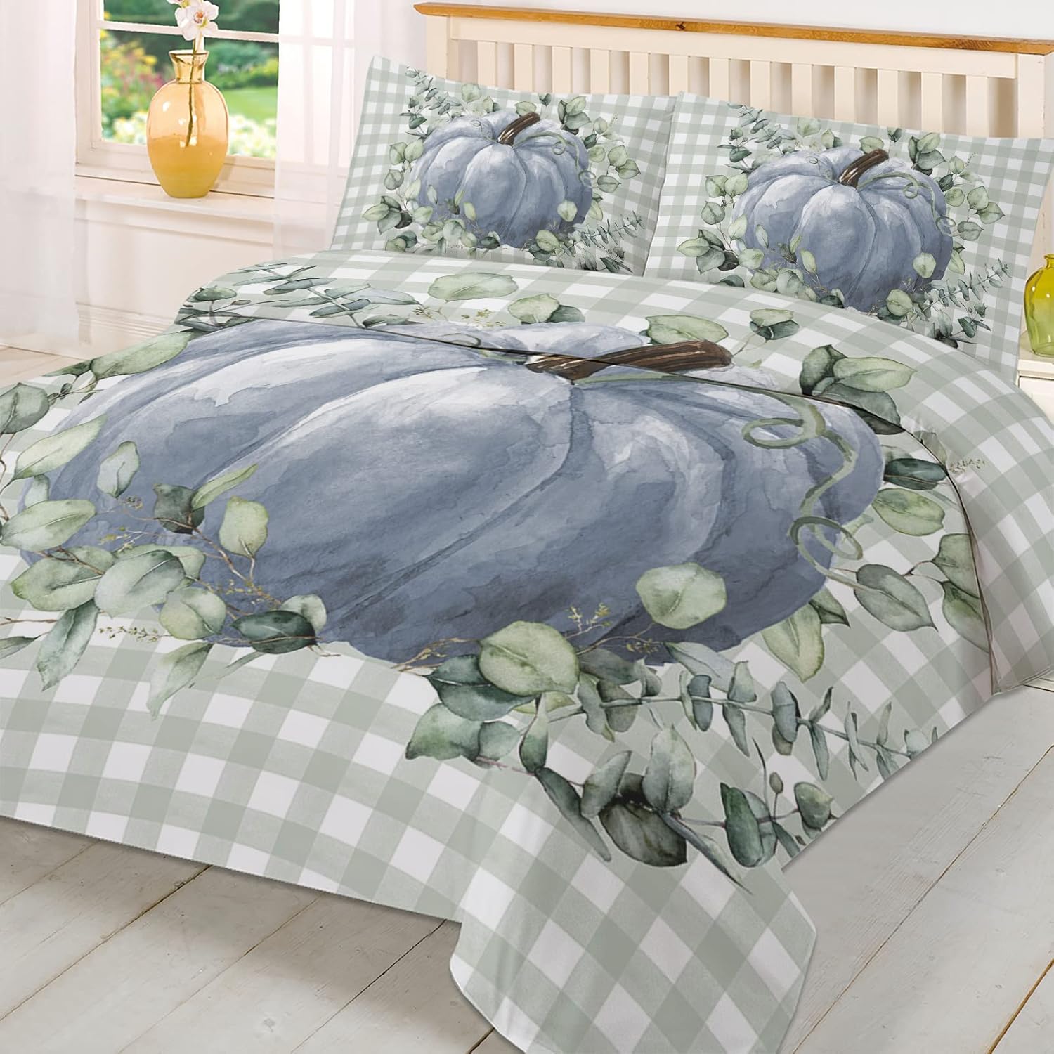 OComster California King Duvet Cover Set with Shams