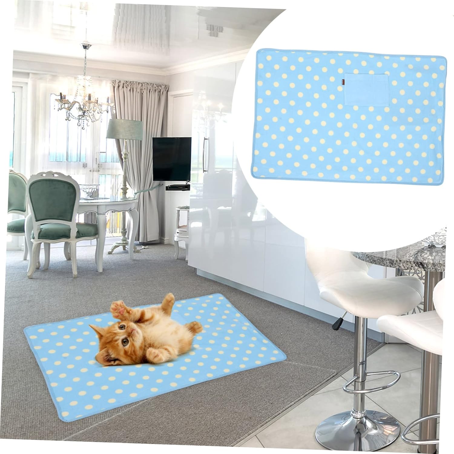 PRETYZOOM Heated Blanket for Winter Comfort and Safety