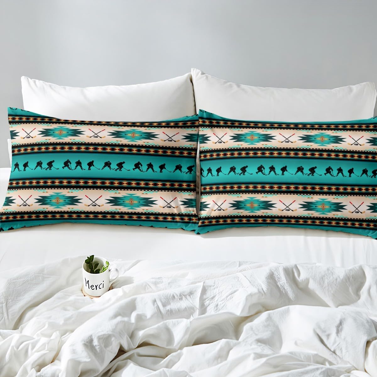Erosebridal Hockey Fitted Sheet Set for Kids