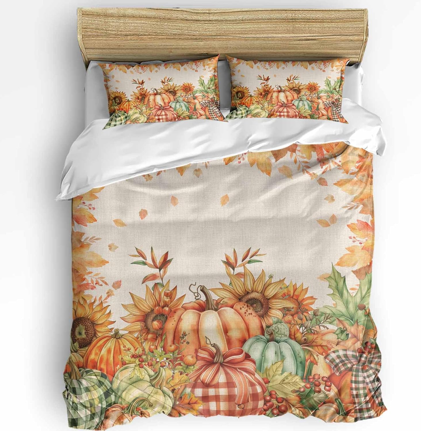 OComster California King Duvet Cover Set with Pillow Shams