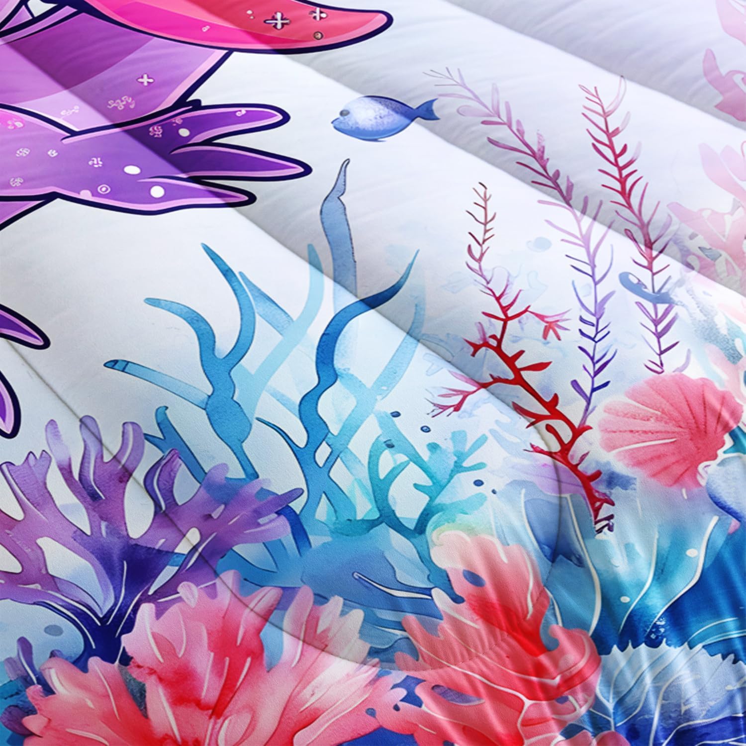 Cute Axolotl Bedding Set Twin Size