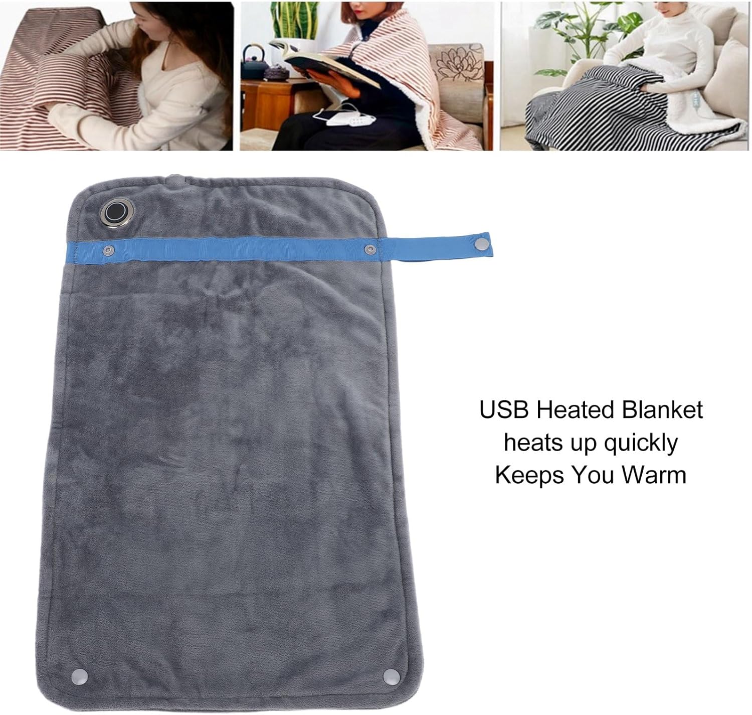 USB Heating Blanket with Temperature Control