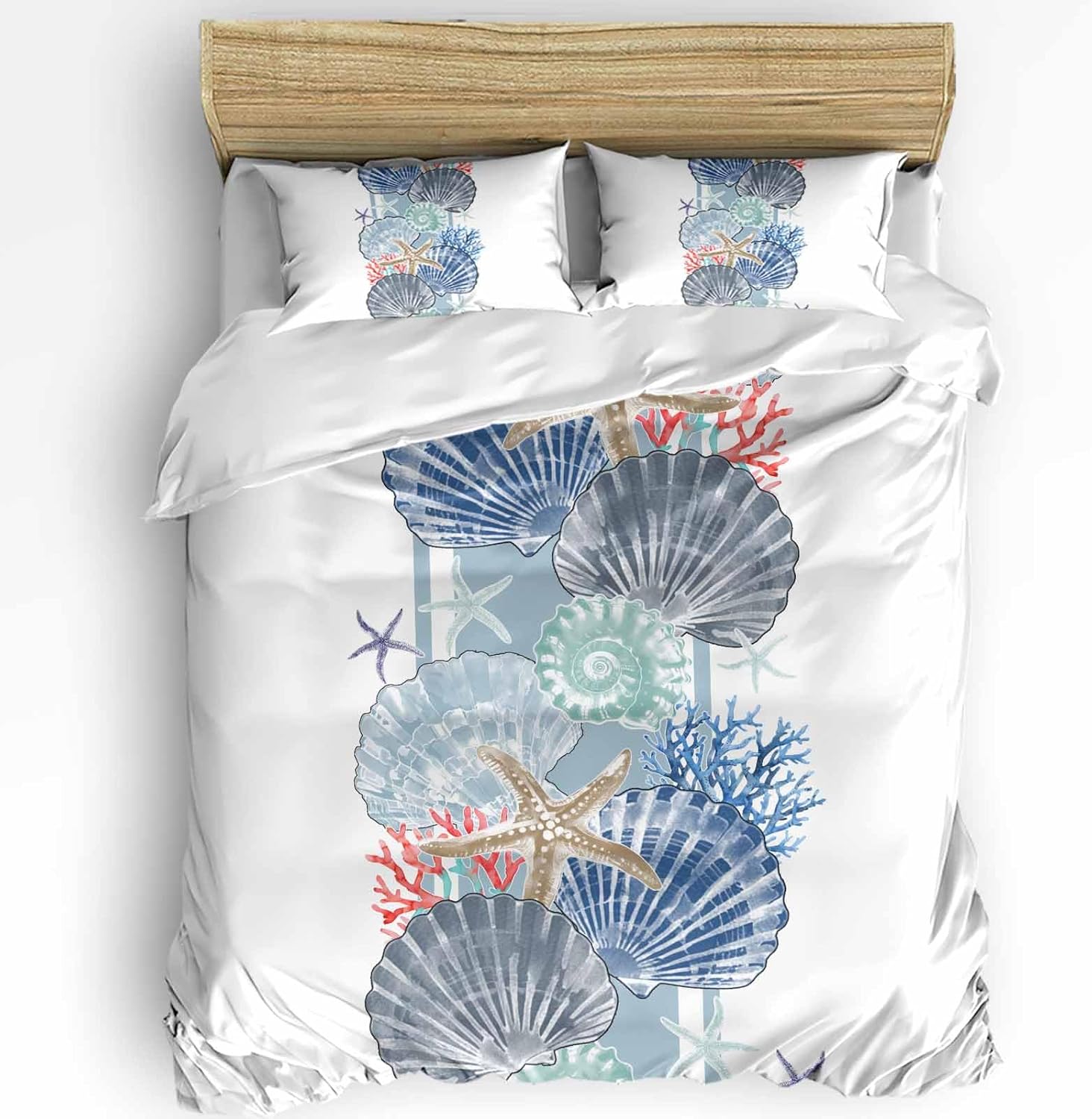 Boanket 3-Piece Duvet Cover Set with Zipper Closure