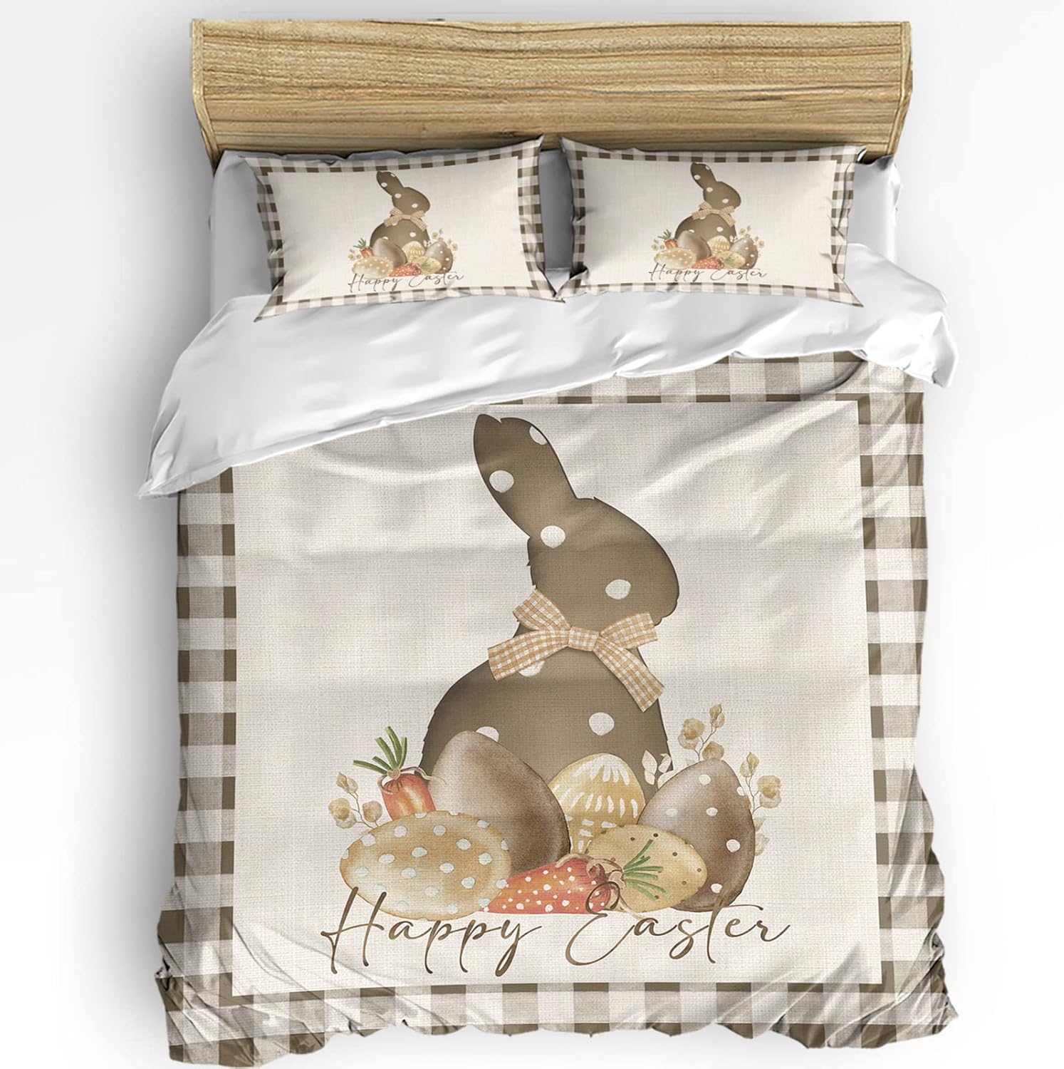 OComster California King Duvet Cover Set with Pillowcases