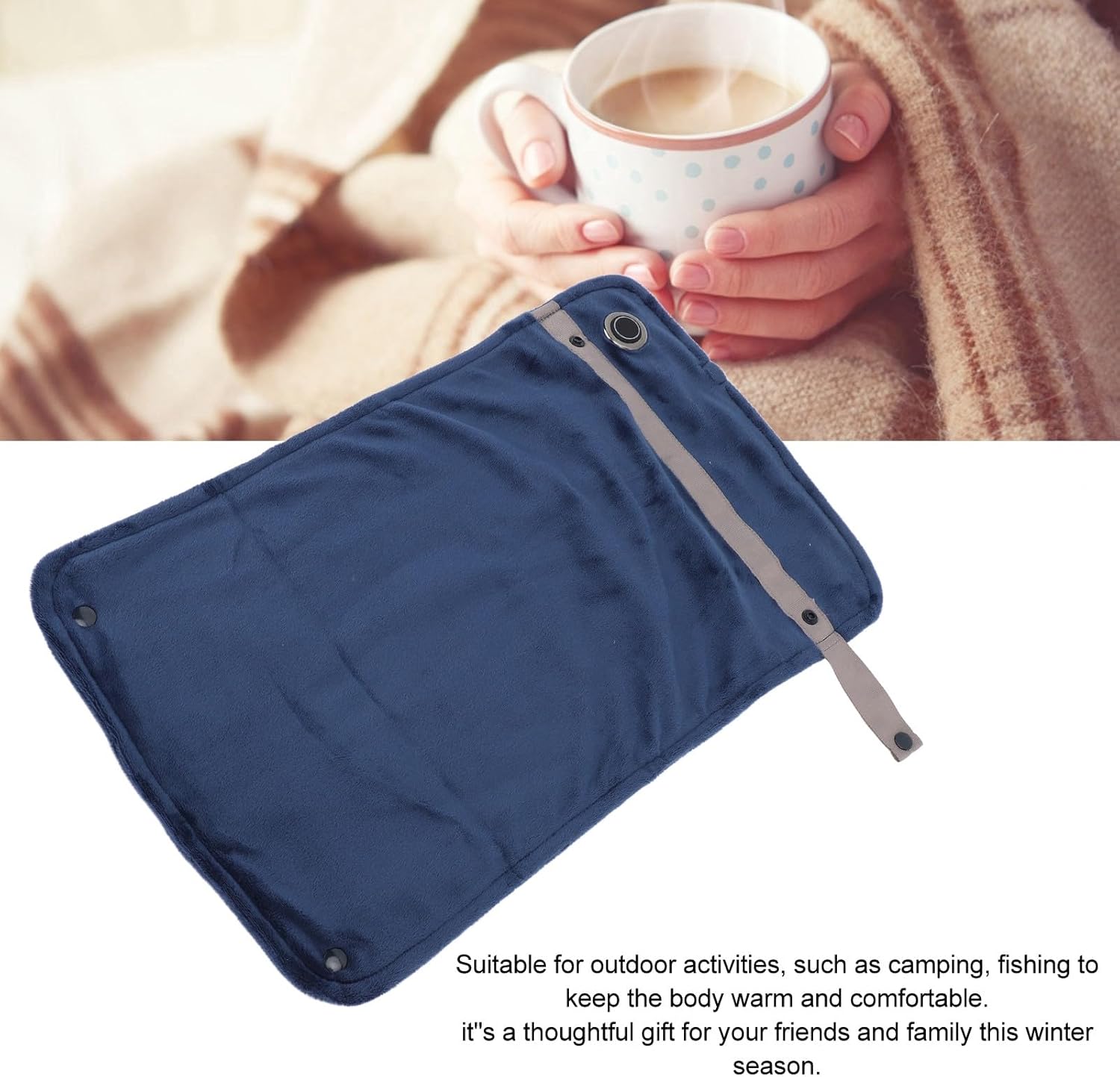 USB Heated Blanket - Soft Portable Temperature Controlled