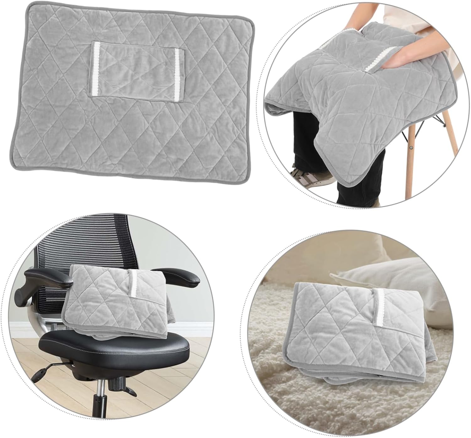 Alipis Soft Heated Blanket with Constant Temperature and USB Power