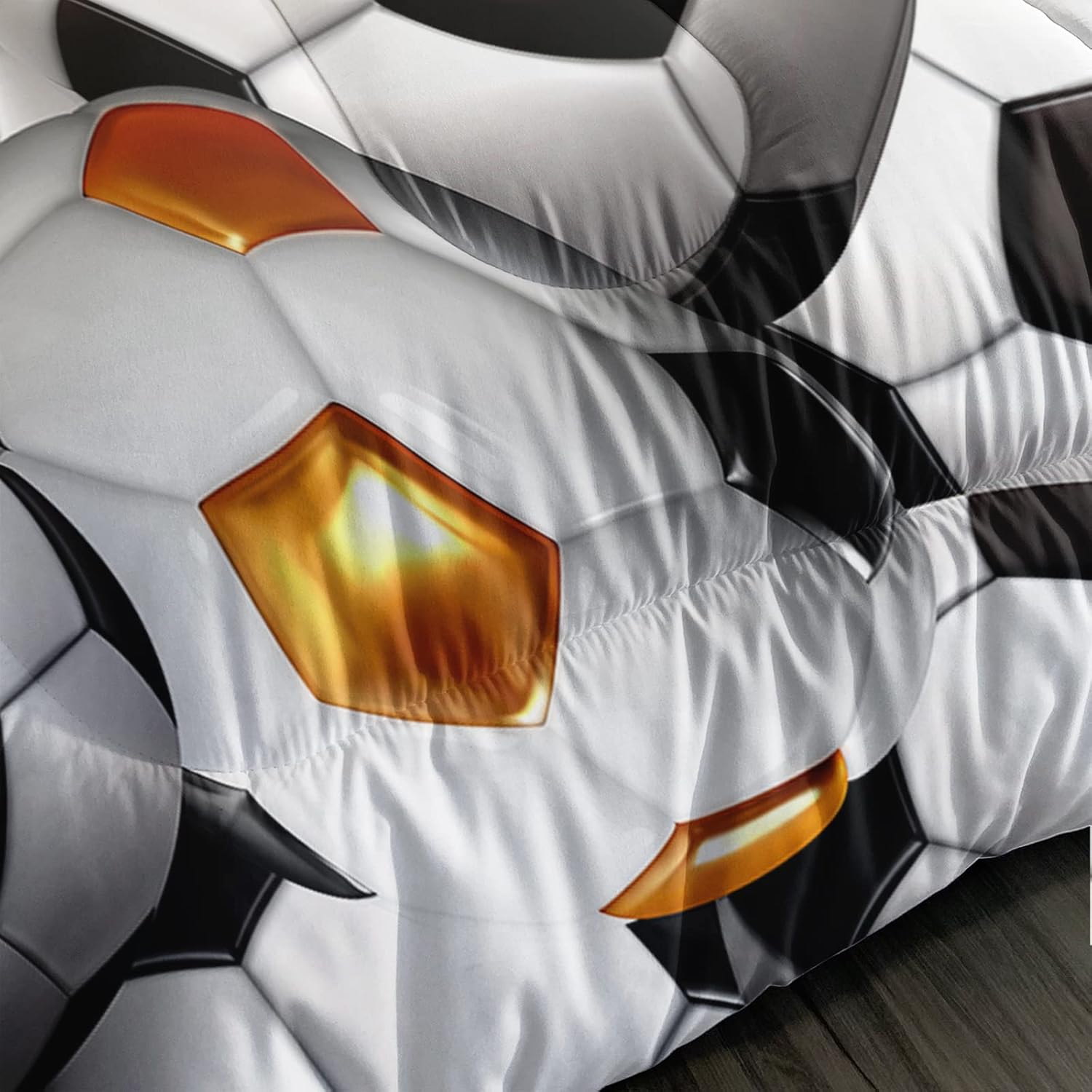 BailiPromise Soccer Comforter Set Queen Size 1