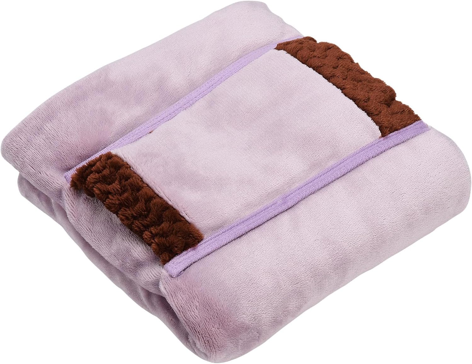 TREETDOBV Heated Flannel Blanket with USB Charging and Warm Pillow Design