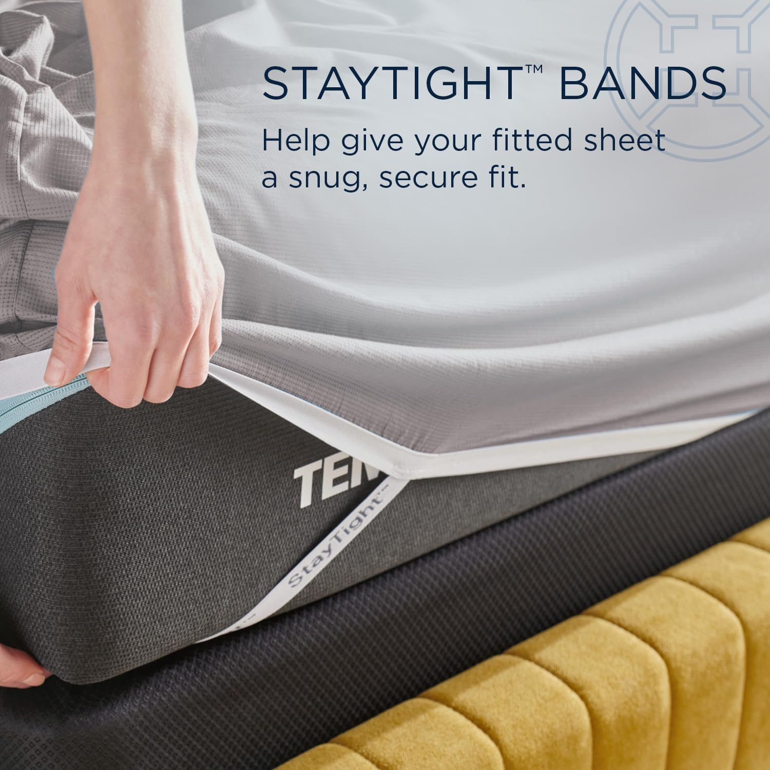Tempur-Pedic ProAir Sheet Set Cool Gray Cal King