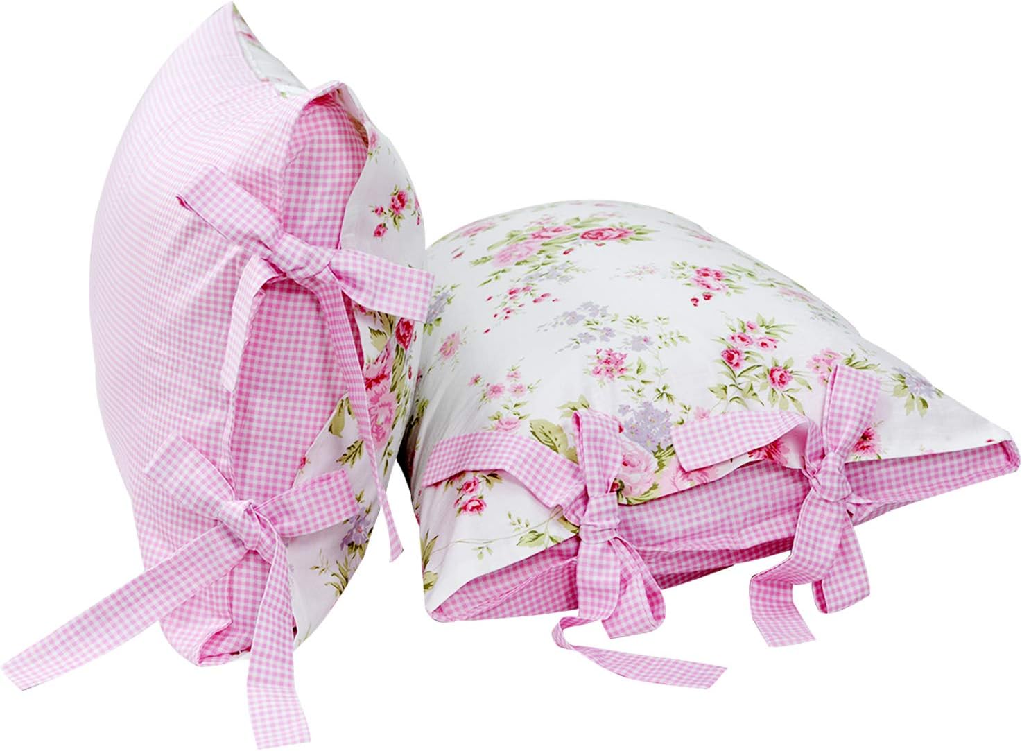 FADFAY Rose Floral Duvet Cover Set 3 Pieces Twin XL