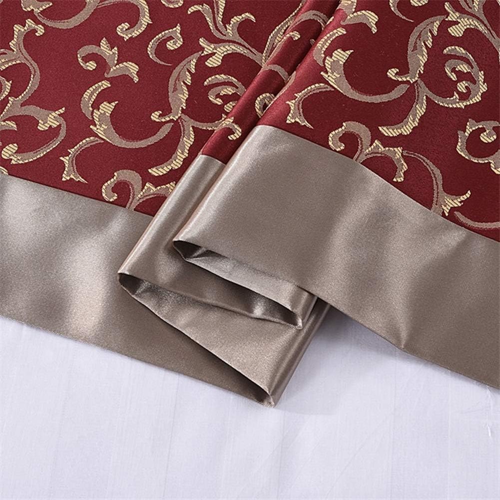 Twelve Red Floral Bed Runner Scarf Queen Size