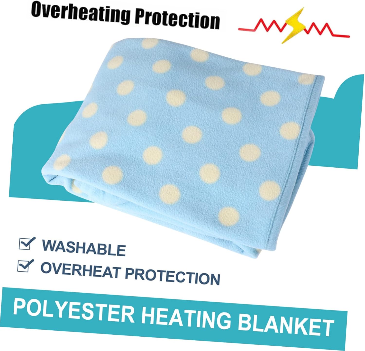 PRETYZOOM Heated Blanket for Winter Comfort and Safety