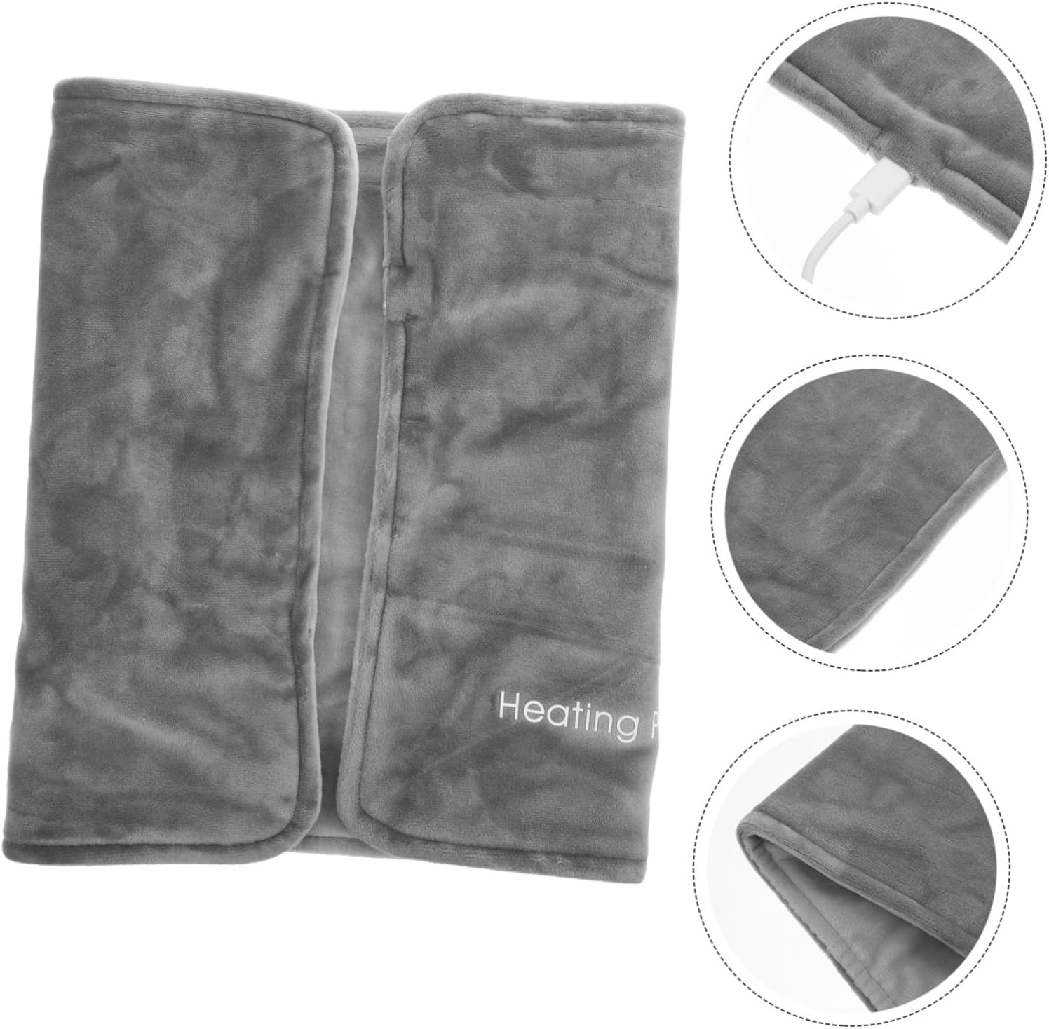 Hemoton Graphene Foot Warmer Electric Blanket - USB Portable Warm Pad