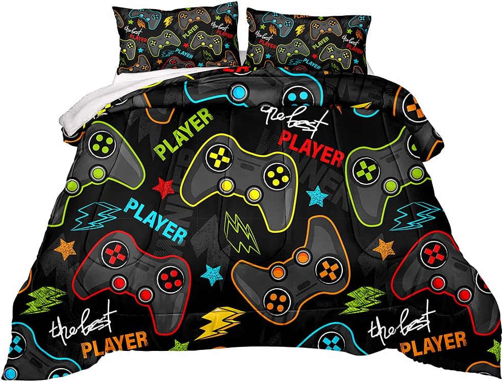 Gaming Comforter Set for Boys Teen Kids