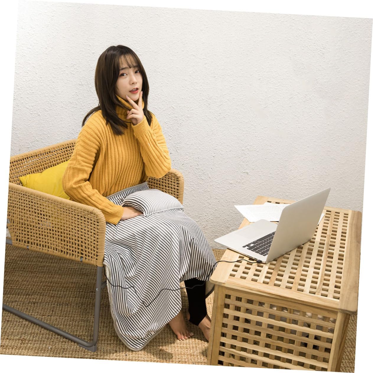 WHAMVOX Electric Blanket for Home Office Winter Heating