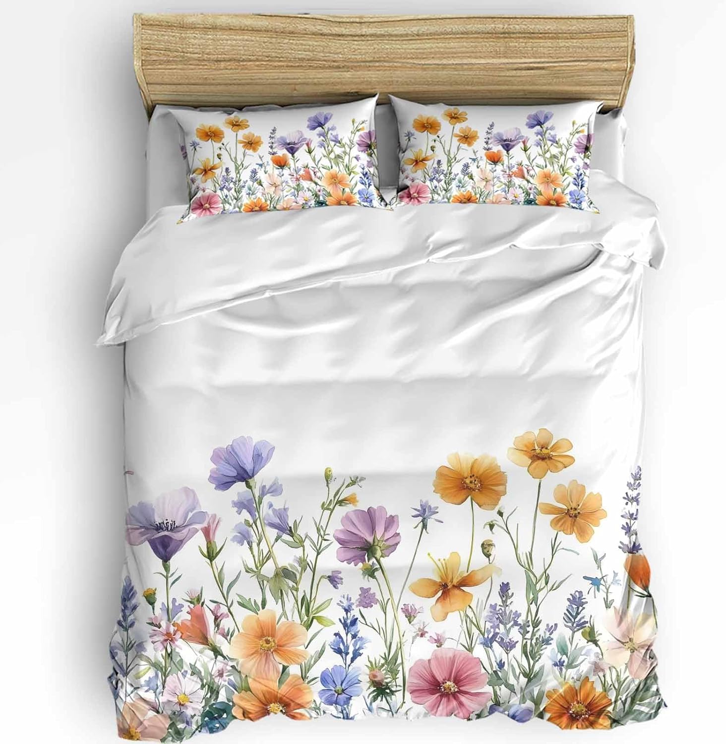 Boanket 3-Piece Queen Duvet Cover Set with Zipper