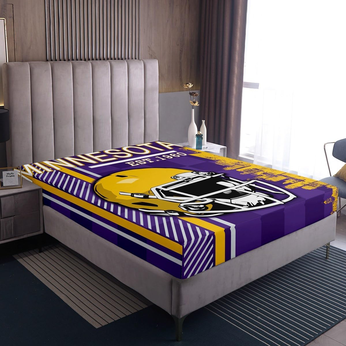 Erosebridal Boys Football Bed Sheet Set