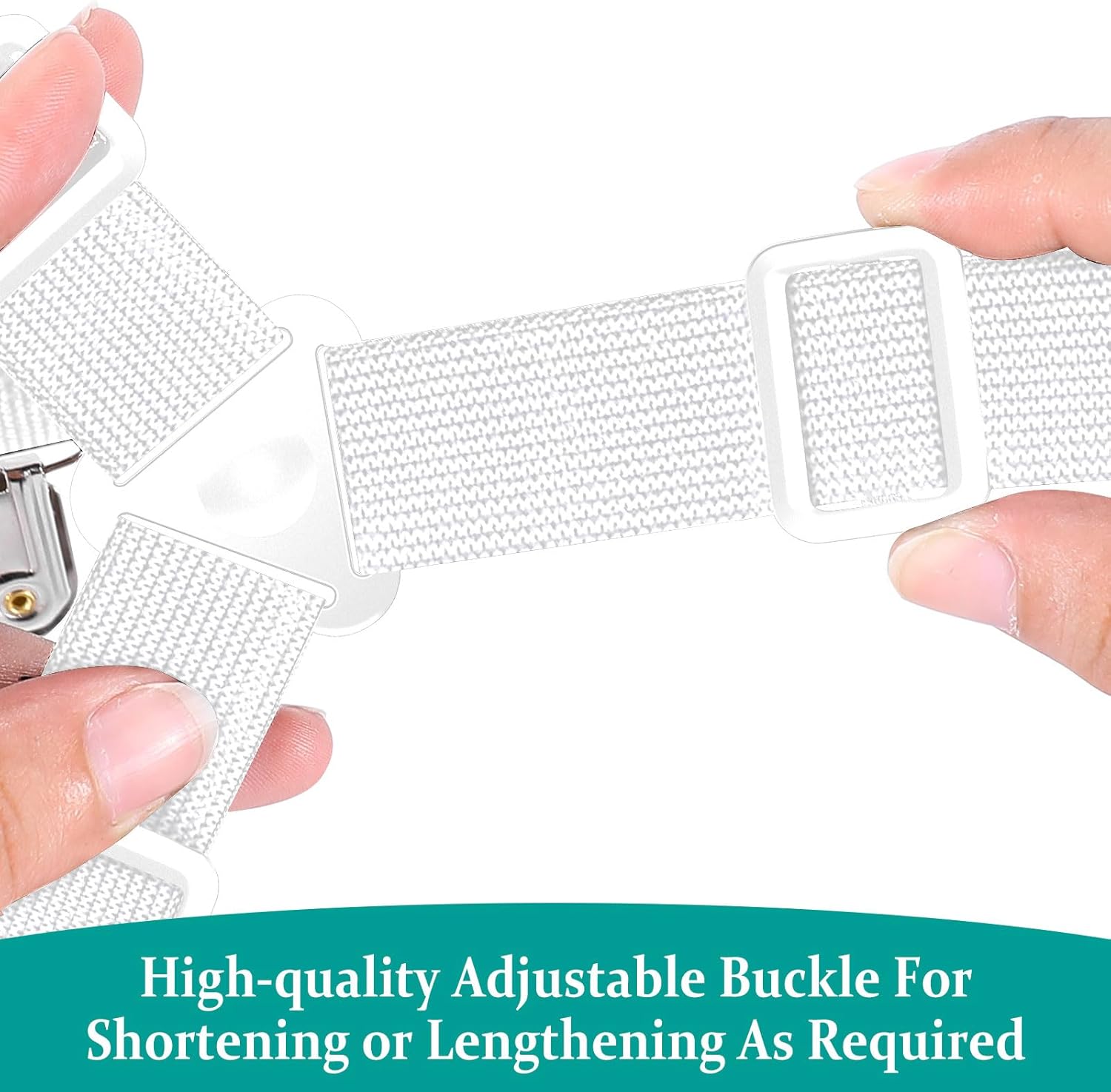 Tuyeabc Bed Sheet Straps 3 PCS Adjustable Crisscross Clips