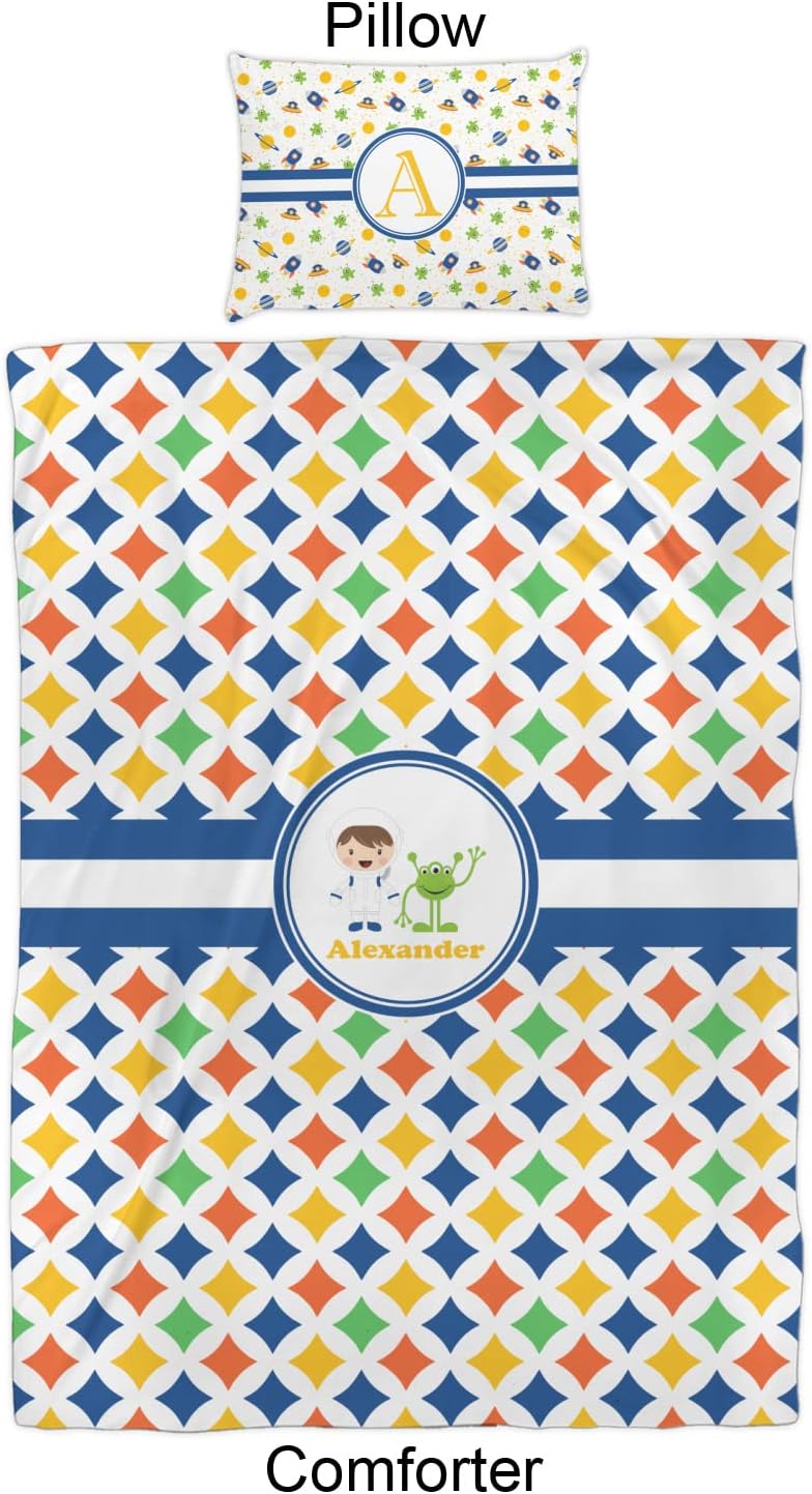 Personalized Boys Astronaut Comforter Set Twin XL