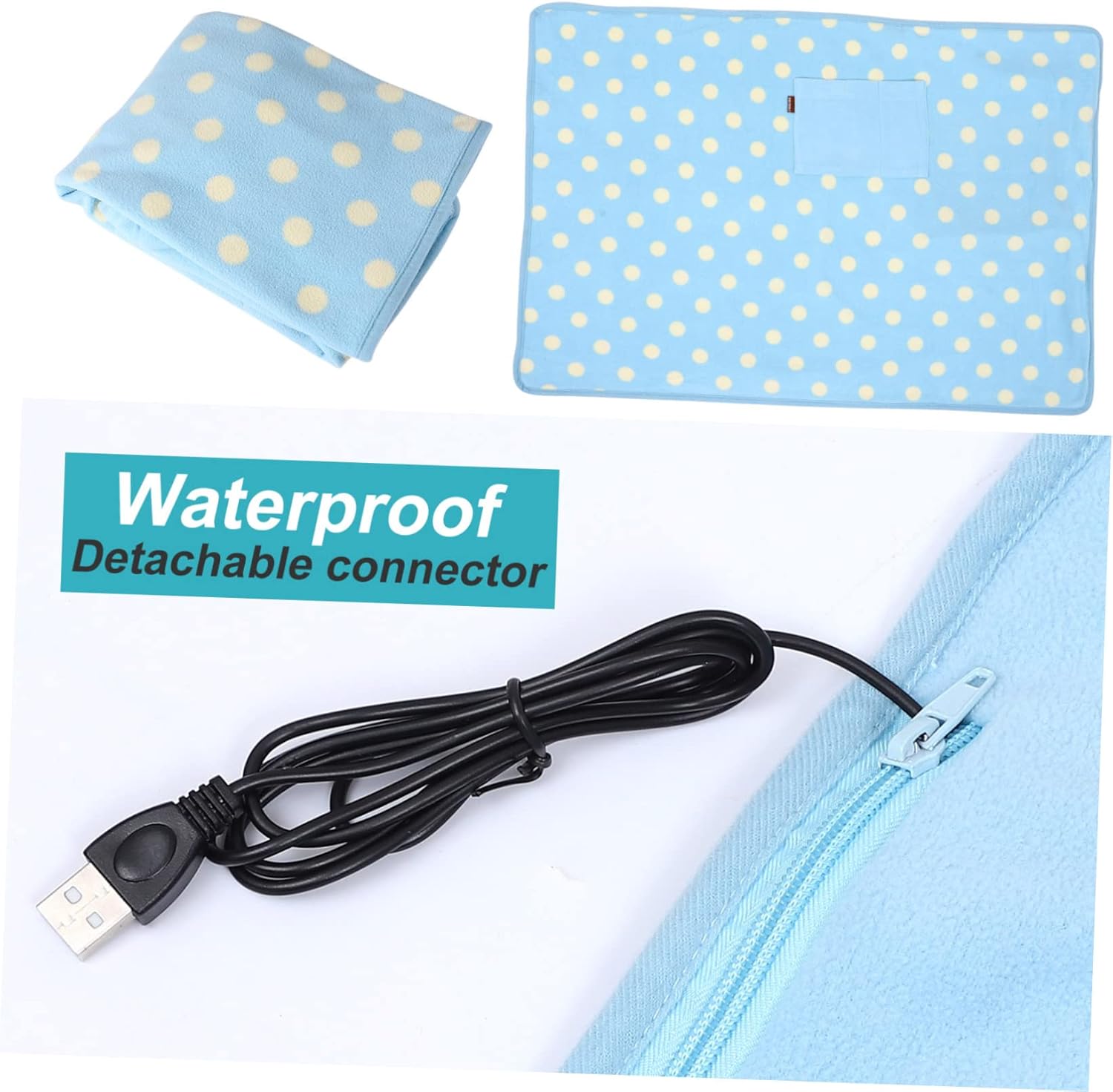PRETYZOOM Heated Blanket for Winter Comfort and Safety