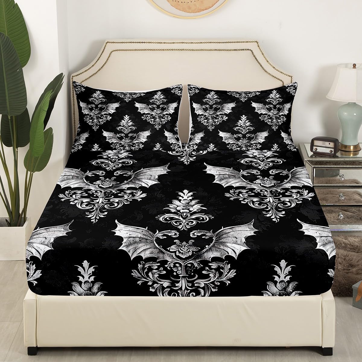 Erosebridal Paisley Bed Sheet Set Twin