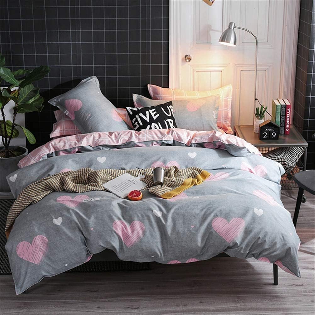 Koudi Kids Girls Duvet Cover Set Twin