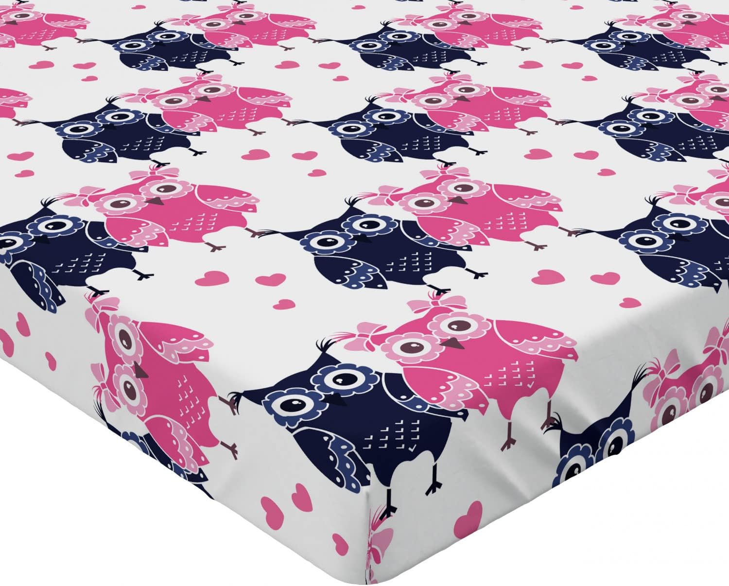 Ambesonne Owl Fitted Sheet California King