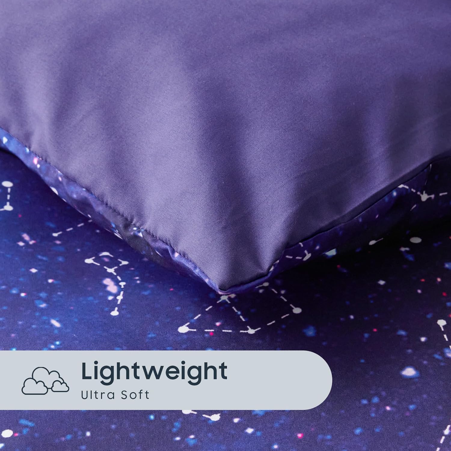 Wake In Cloud - Constellation Comforter Set for Teens
