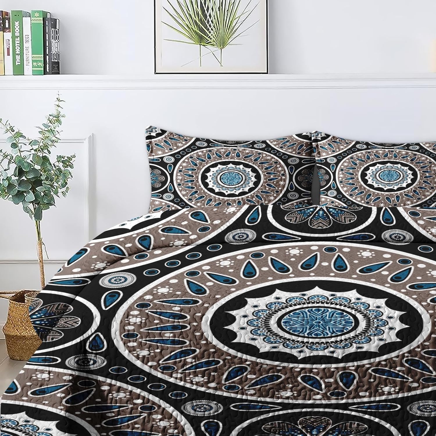 Pamnest Twin Quilt Set with Pillow Sham