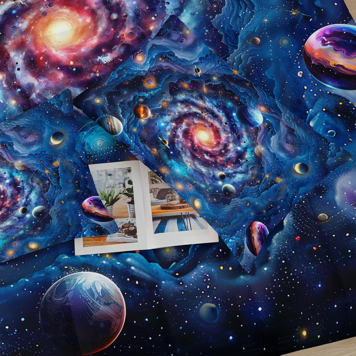Twin Galaxy Comforter Set for Kids