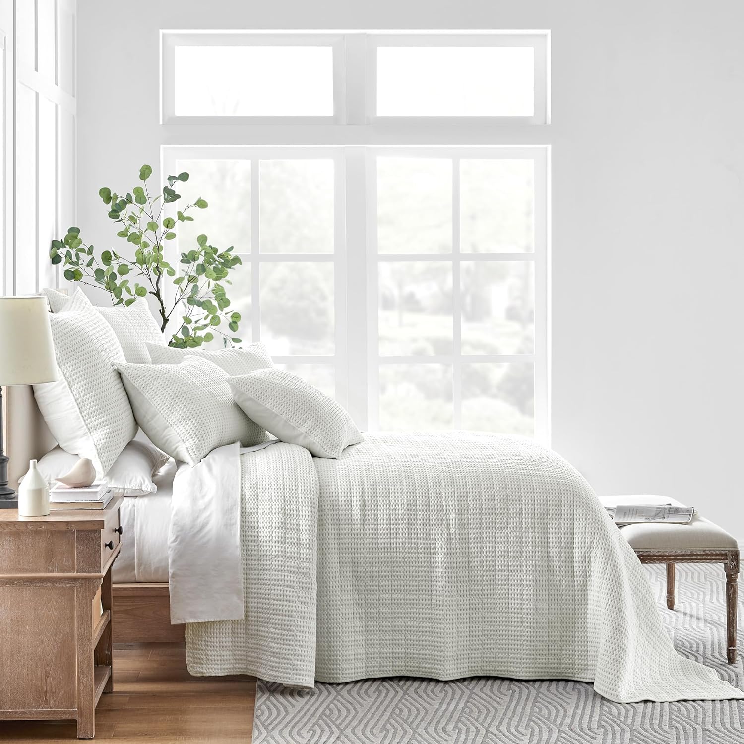 Levtex Home Mills Waffle King Bedspread Set 1