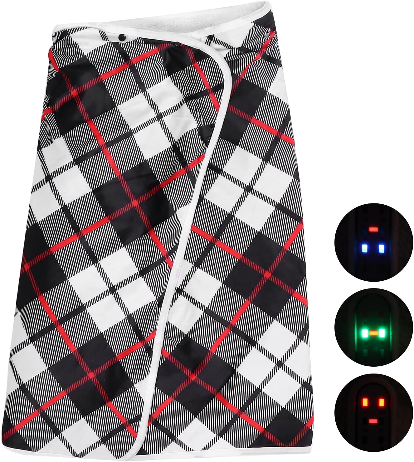 ZJchao Heated Throw Blanket with 3 Heat Levels