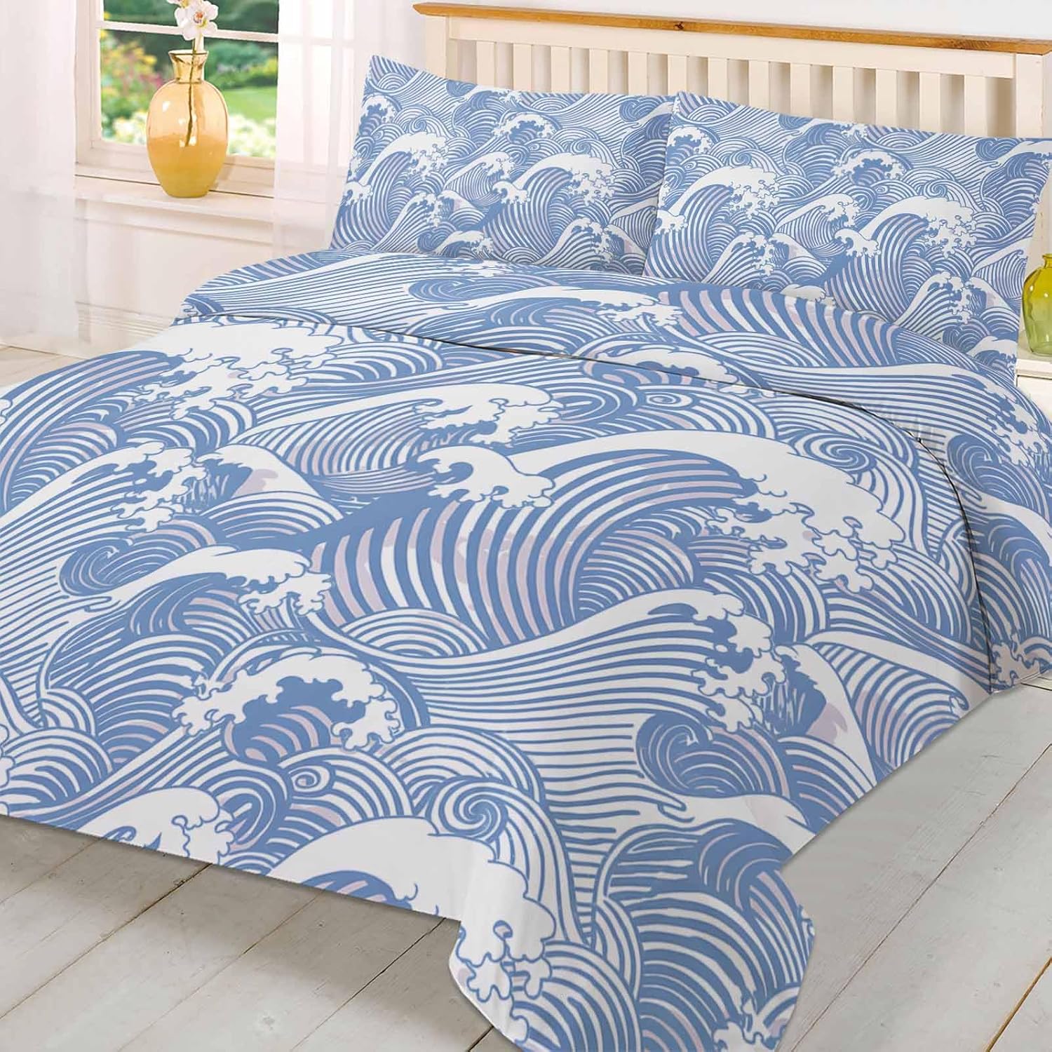 Boanket 3-Piece Queen Bedding Set with Zipper Closure 1