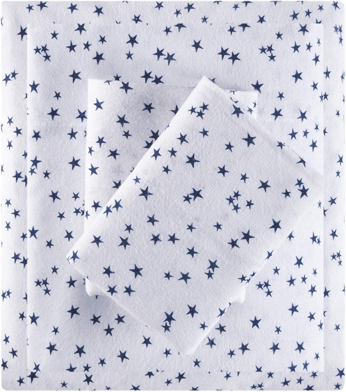 Intelligent Design Flannel Sheet Set with Animals and Stars