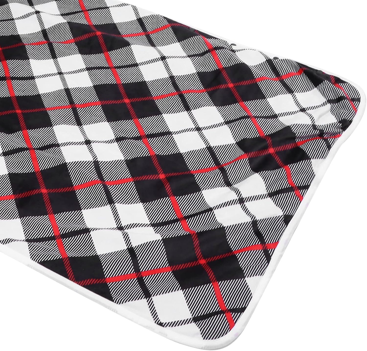 ZJchao Heated Throw Blanket with 3 Heat Levels