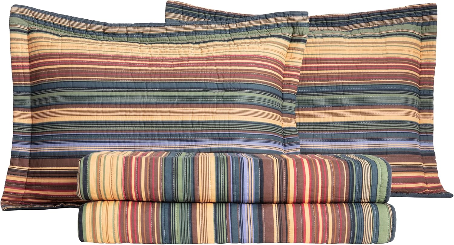 Chezmoi Avery 5-Piece Cotton Quilt Set Daybed Size