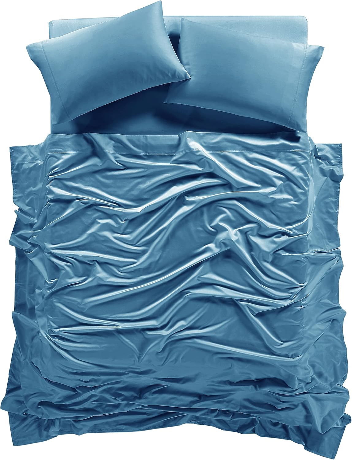 ELINEN 100 Supima Cotton King Sheet Set 4 pcs