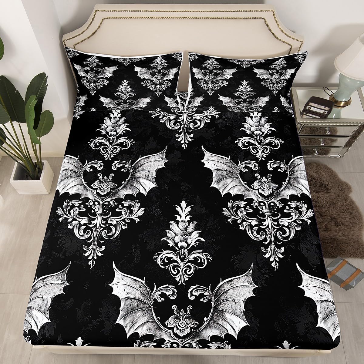 Erosebridal Paisley Bed Sheet Set Twin