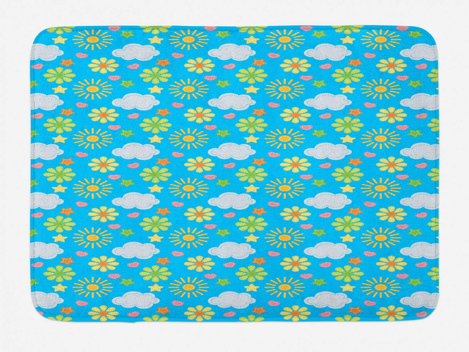Ambesonne Cartoon Bath Mat 302 x 20 Inch